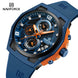 NAVIFORCE Original Watches for Man Silicone Strap Waterproof Men Quartz Wrist watch Casual Sport Date Display Clock Reloj Hombre - IFINDALL