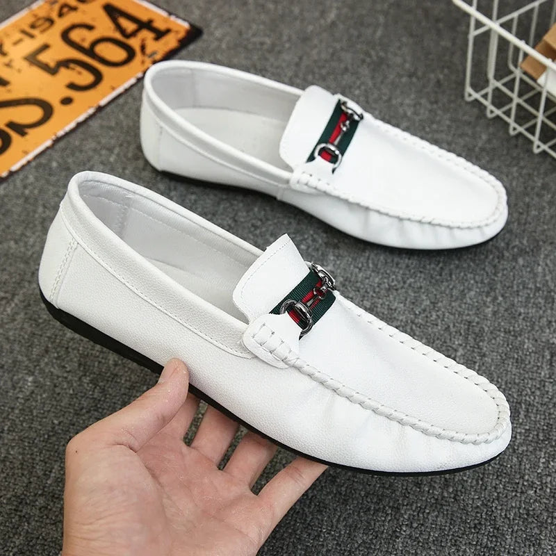 Cheap Shoes With Free Shipping Cowhide Leather Loafers Shoes for Men Tennis Man Trend 2025 Sneakers Male Low Price Shoe Women - IFINDALL