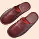 Genuine Cow Leather Slippers Homes In Indoor Slipper Spring Autumn Summer Men Women Elderly Non-slip Casual Single Slides Shoes - IFINDALL