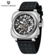 PAGANI DESIGN 42MM Skeleton Men Mechanical Watch 5ATM Waterproof Sapphire Glass Automatic Watch Square Stainless Steel Men Watch - IFINDALL