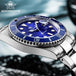 ADDIESDIVE Stainless Steel Watch Men's European and American Business Leisure Quartz Watch Waterproof Outdoor Sports Watch - IFINDALL