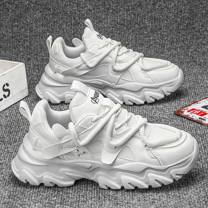 Men's Shoe High Quality Breathable Comfortable Casual Students Shoes Outdoor Fashion Versatile Anti Slip Luxury Men's Sneakers - IFINDALL