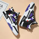 Men's sports shoes high-top four seasons outdoor casual breathable running shoes thick bottom fashion non-slip sneakers - IFINDALL