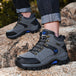 Trendy Classic Men Ankle Boots Wear Resisting Hiking Shoes Cow Suede Men Boot Comfortable Walking Sneaker For Man Tactical Shoes - IFINDALL