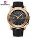 NAVIFORCE NF7112 Original Quartz Watch for Men Simple Silicone Strap 5Bar Waterproof Luminous Watches - IFINDALL