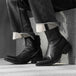 Leather Boots Men Brand British Style Comfortable Fashion Thick-Soled Wizard Ankle Boots - IFINDALL