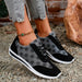 Women Sneakers 2024 Spring Autumn Fashion Outdoor Versatile Sneakers Women Casual Comfortable Lace Up Walking Shoes for Women - IFINDALL