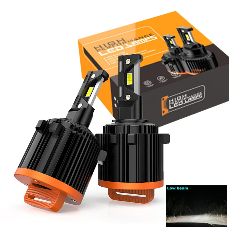 LED Car Lights Headlights H15 High Beam Canbus LED Lamps Bulbs H7 Low Beam Daytime Running Lights for Mazda Audi Golf 6 7 - IFINDALL