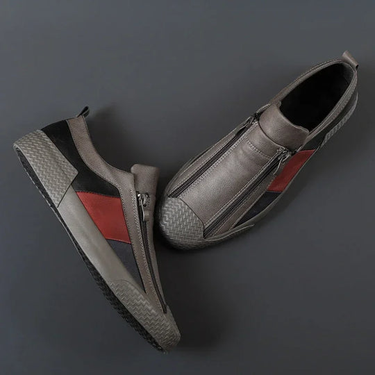 Men's Sneakers High Quality Men Shoes Comfortable Leather Shoes Wear-resistant Plus Size Casual Driving Shoes Hot Sale Moccasins - IFINDALL