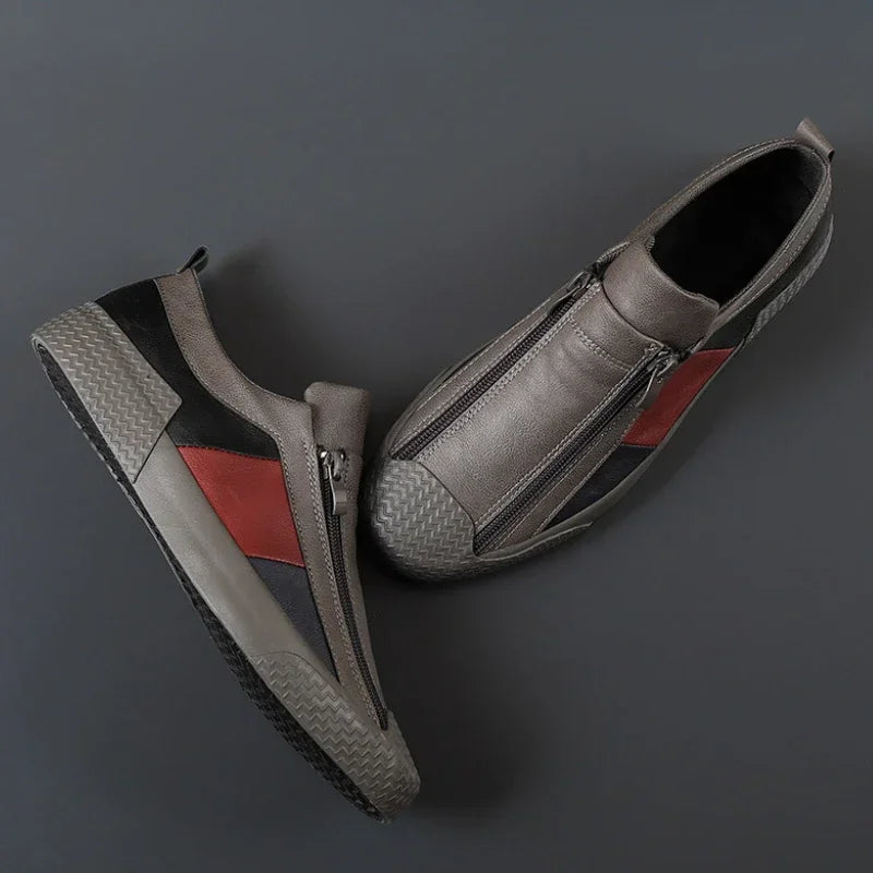 Men's Sneakers High Quality Men Shoes Comfortable Leather Shoes Wear-resistant Plus Size Casual Driving Shoes Hot Sale Moccasins - IFINDALL