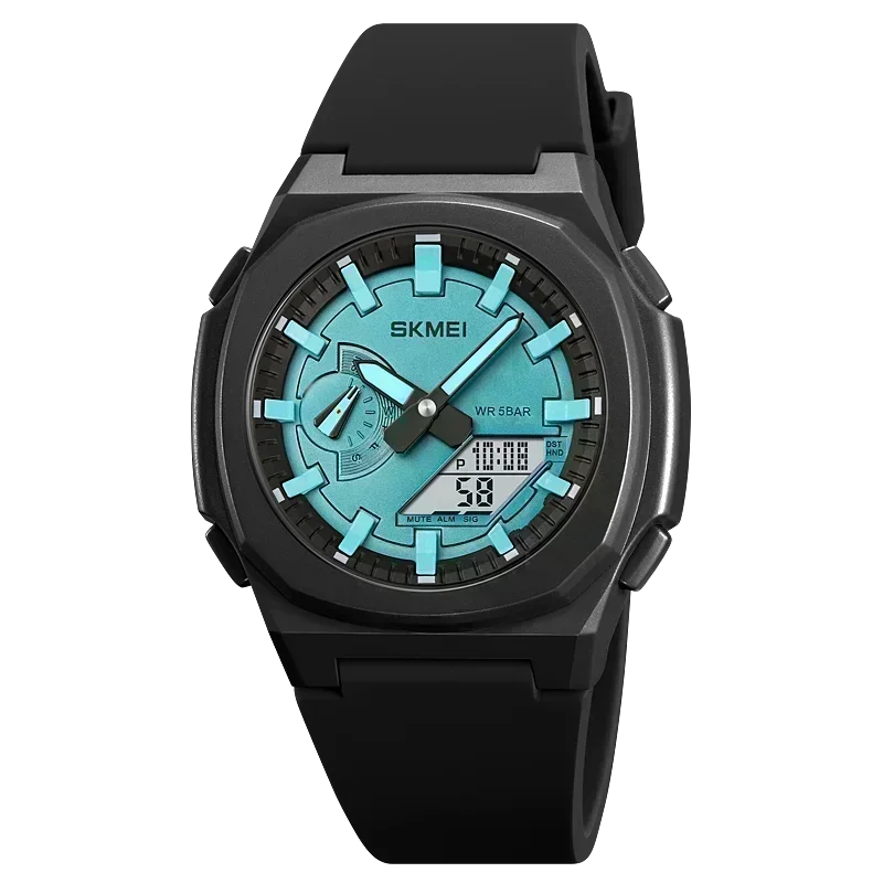 SKMEI Sports Waterproof Watch Men's Countdown Clock Code 5 Alarm Clock Date Clock and Japanese Digital Movement 2091 2100 1816 - IFINDALL