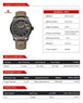 NAVIFORCE Men Wristwatch Top Brand Luxury Waterproof Watch Simple Sport Military Army Original Business Quartz Male Clock 9202 - IFINDALL