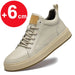 2024 Men's Elevator Shoes Men Sneakers Height Increasing Shoes 6cm Inner Increasing Lift Shoes for Men Hidden Heels Casual Shoes - IFINDALL