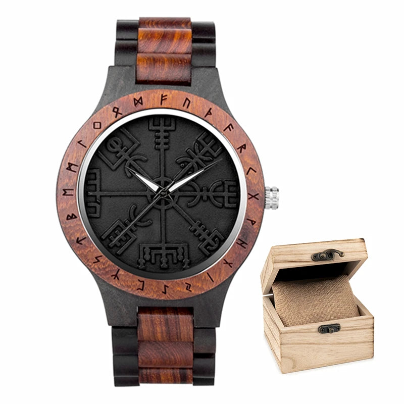 BOBO BIRD VIKING Watch Fashion Mens Watches Casual Wristwatch for Men Gift Box Packing - IFINDALL