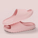 Queeyhome Men Slippers EVA Thick Soled Soft Sandals New Summer Fashion Non Slip Indoor Outdoor Beach Women Shoes - IFINDALL