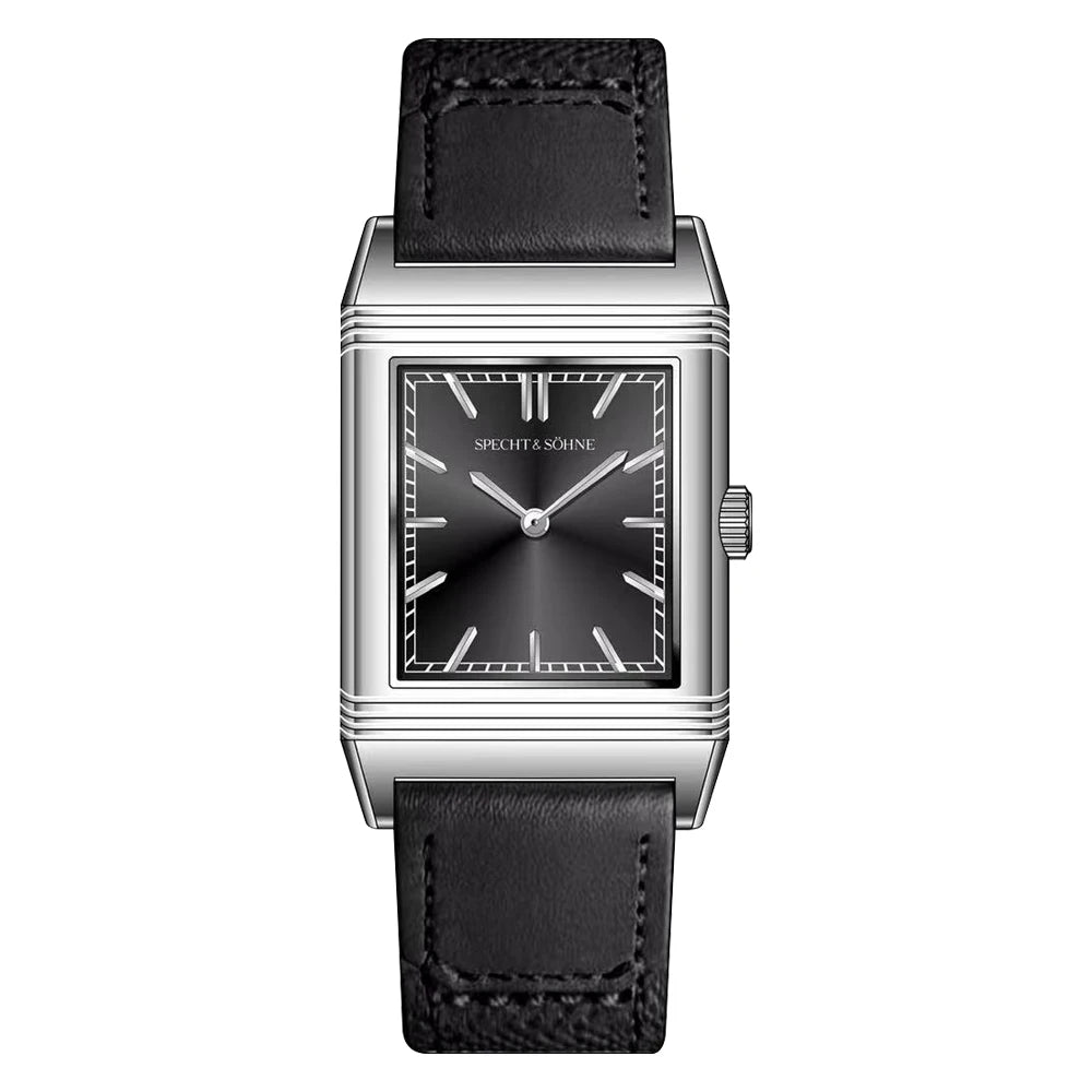 Specht & Söhne 2025 New fashion Square Watch For Men Ronda Movt Sports Watches Stainless Steel Sapphire Crystal 50M Waterproof - IFINDALL