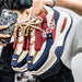 Designer Thick Bottom Mens Casual Sneakers Outdoor Athletic Jogging Shoes Fashion Board Shoes Breathable Anti Slip Walking Shoes - IFINDALL