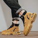 CYYTL Mens Boots Casual Winter Shoes Work Cowboy Combat Tactical Motorcycle Chelsea Ankle Leather Outdoor Designer Luxury Hiking - IFINDALL