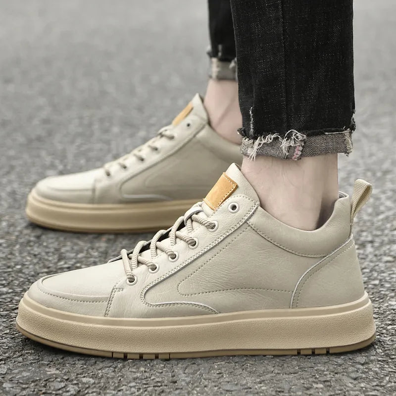 2024 Men's Elevator Shoes Men Sneakers Height Increasing Shoes 6cm Inner Increasing Lift Shoes for Men Hidden Heels Casual Shoes - IFINDALL