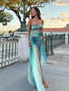 Printed Color Collision Women Maxi Dress Chest Wrapped Cut Out Strapless Backless High Waist Pleated Robe 2025 Summer Lady Robes - IFINDALL