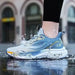 Fish mesh surface men's shoes breathable soft sole anti slip wear-resistant versatile casual shoes fashionable sports shoes - IFINDALL