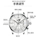 Men's Watch Leather Strap Quartz Watch Waterproof Calendar Quartz Movement Man Wrist Watch Business Style A4319 - IFINDALL