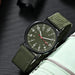 Luminous Men's Sports Watch Nylon Woven Band  Shock Resistant Wristwatches Male Quartz Watches Reloj Hombre Xmas Gift - IFINDALL