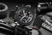 Automatic Mens Watch Self Wind Mechanical Canvas Style Genuine Black Blue Leather Multifunction Date Month Luminous Watches - IFINDALL