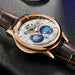 SEAKOSS Male Dual Earth Rotating Mechanical Men's Watch Automatic Movement Waterproof Clock Pilots 1963 Flywheel Wristwatches - IFINDALL