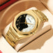 Fashion Watches Men's Watch reloj hombre BESTWIN Creative Dial Gold Shell Face Business watches for men relogios masculino - IFINDALL