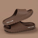Queeyhome Men Slippers EVA Thick Soled Soft Sandals New Summer Fashion Non Slip Indoor Outdoor Beach Women Shoes - IFINDALL