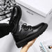 Men Business Shoes Spring Autumn New Formal Leather Shoes Casual Fashion Sports Shoes Social Elegance Trendy Flat Shoes Zapatos - IFINDALL