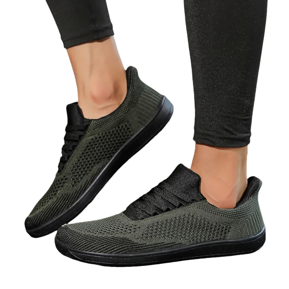 Minimalist Barefoot Shoes Breathable Wide Toe Cross Trainer Hands Free Walking Sneakers Lightweight Trekking Shoes for Men Women - IFINDALL