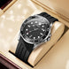 TPW  Quartz Movement 41mm Rotating Bezel  Silicone Strap Watch Analog with Day Function Business Watch - IFINDALL