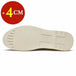 Classic Genuine Leather Casual Shoes Sneakers Man Elevator Shoes Height Increase Shoes for Men Insoles 4CM Sports Leisure Taller - IFINDALL