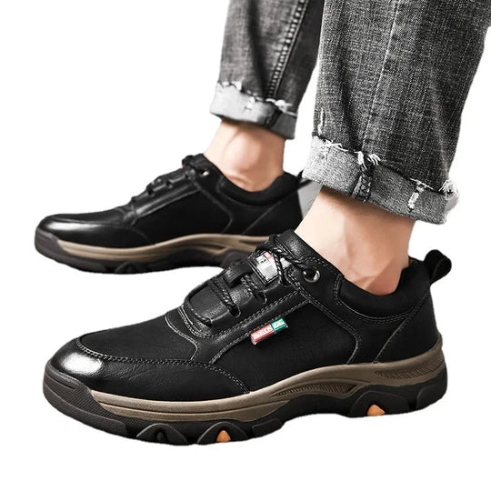 Fashion Autumn and Winter New Hiking Shoes Men's Casual Business Shoes Men's Outdoor Sports New Men's Shoes 2023 - IFINDALL