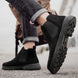Classic Fashion Khaki Men's Ankle Boots Comfortable Platform Work Boots Men Slip-on High-top Shoes Casual Men Botas Para Hombre - IFINDALL