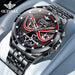 OUPINKE 3250 Luxury Hollow out Men Automatic Mechanical Watch Fashion Original Sports Deep Waterproof Luminous Men Watch Reloj - IFINDALL