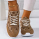 Women Sneakers 2024 Spring Autumn Fashion Outdoor Versatile Sneakers Women Casual Comfortable Lace Up Walking Shoes for Women - IFINDALL
