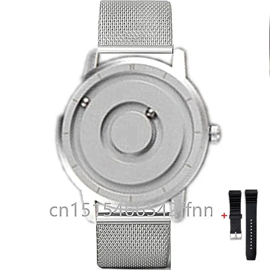 Fashion Magnetic Ball Quartz Watch Men Luxury Sport Waterproof EUTOUR Mens Watch Stainless Steel Male Clock Men Wristwatch 2024 - IFINDALL