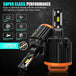 LED Car Lights Headlights H15 High Beam Canbus LED Lamps Bulbs H7 Low Beam Daytime Running Lights for Mazda Audi Golf 6 7 - IFINDALL