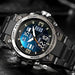 [Men's Digital Chronograph Watch] Multi-sport Chronograph Watch Men's Digital Quartz Watch With Alarm Luminous Date The Ideal Gi - IFINDALL
