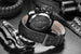 Automatic Mens Watch Self Wind Mechanical Canvas Style Genuine Black Blue Leather Multifunction Date Month Luminous Watches - IFINDALL