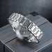 OBLVLO Men's Automatic Mechanical Watch Multi-Functional Stainless Steel Casual IM-MUT with Synthetic Sapphire Crystal Calendar - IFINDALL