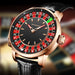 Pindu Player Gambling Series Men's Watch European Roulette Poker Game Fully Automatic Mechanical Sports Design Party Watch - IFINDALL