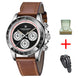 PAGANI DESIGN New Men's Quartz Watch Fashion Ceramic bezel Chronograph 100m Waterproof Men's Stainless Steel Watch - IFINDALL