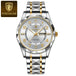 POEDAGAR Luxury Business Men's Wristwatch Stainless Steel Date Week Man Watch Waterproof Luminous Fashion Quartz Watches For Men - IFINDALL