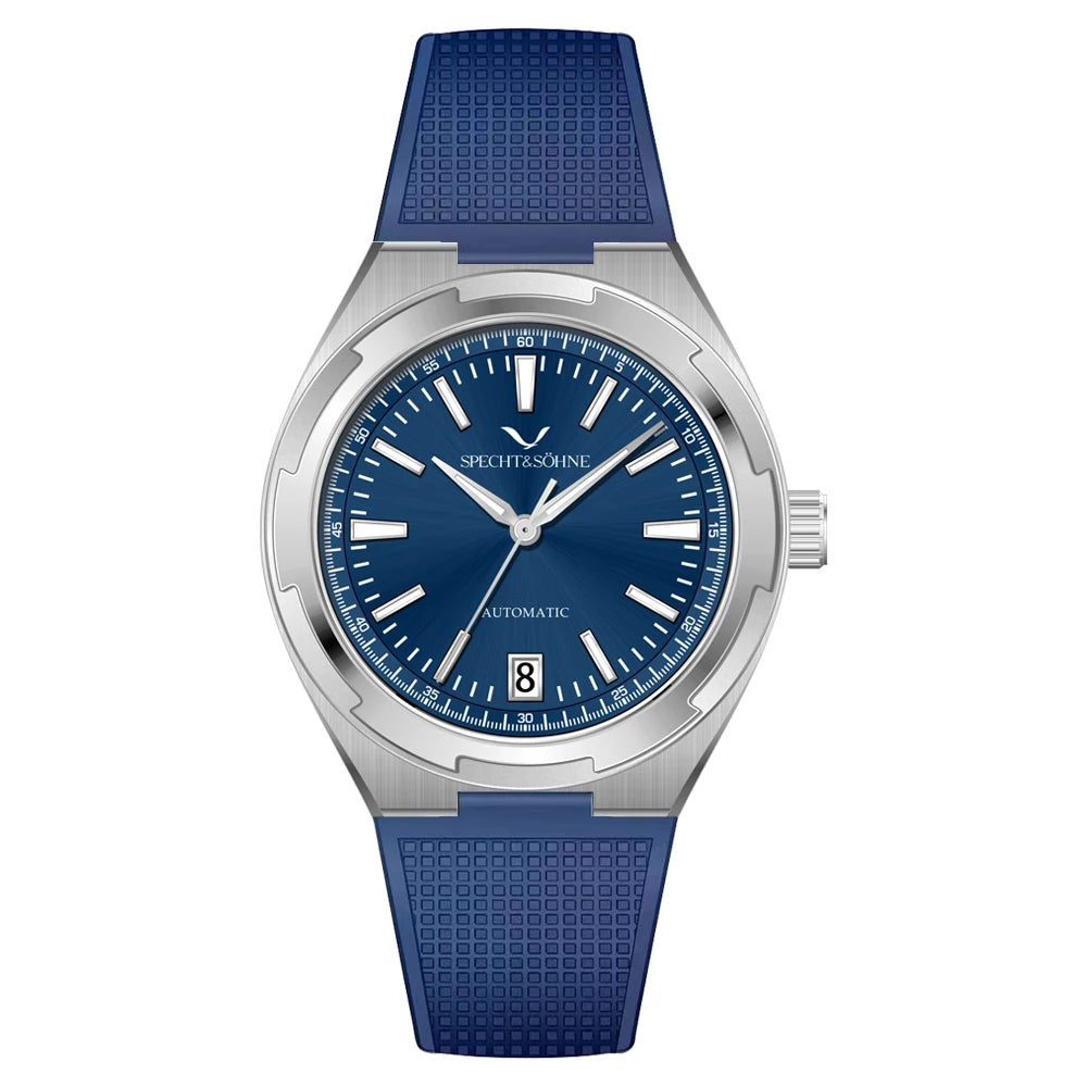 Specht & Söhne New Arrivals Wine Red Color 37MM Men's Watches NH35 Automatic Mechanical Watch Luminous Sapphire 50M Waterproof - IFINDALL