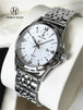 Business Man Silver Wristwatch Luminous SUS304 Stainless steel High Quality Luxury Watch Waterproof Fashion Clock hombre Reloj - IFINDALL