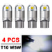 2-20 PCS T10 W5W LED Bulbs 12V Super Bright 3030 2SMD 7000K White Car Interior Dome Map Door Courtesy Dash License Plate Lights - IFINDALL